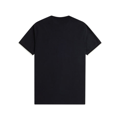 Fred Perry T-shirt T-shirt Uomo girocollo Tipped Cuff S - Francavilla Moda